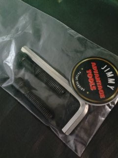 Custom Colored 2' Little Jimmy Bars with 3/8" prying feet