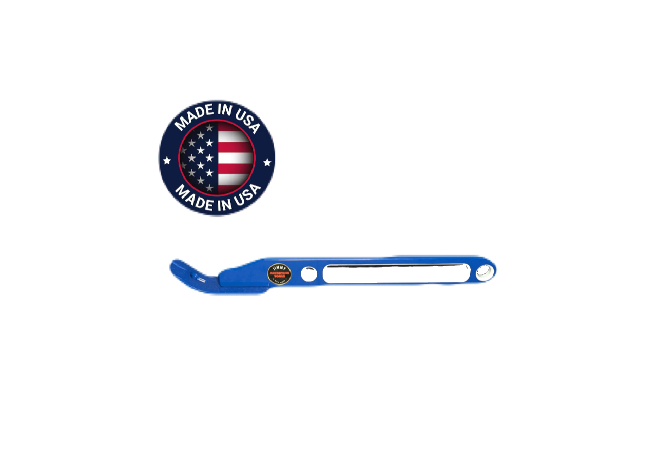 Custom Colored 2' Little Jimmy Bars with 3/8" prying feet