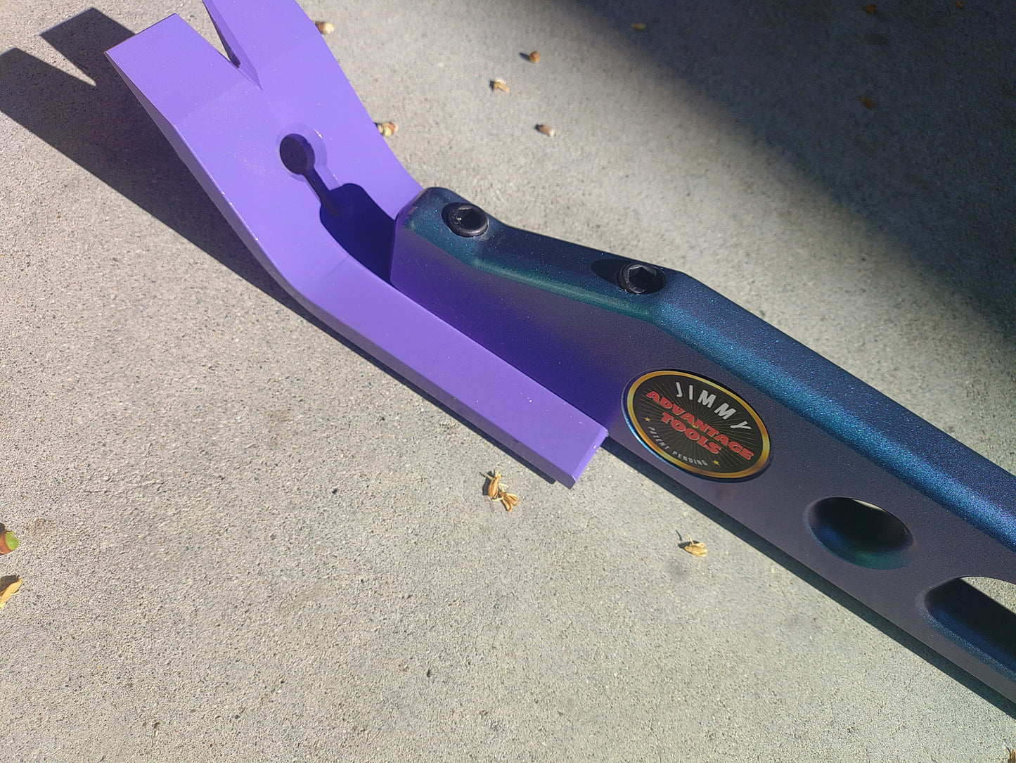 Custom Colored 2' Little Jimmy Bars with 3/8" prying feet