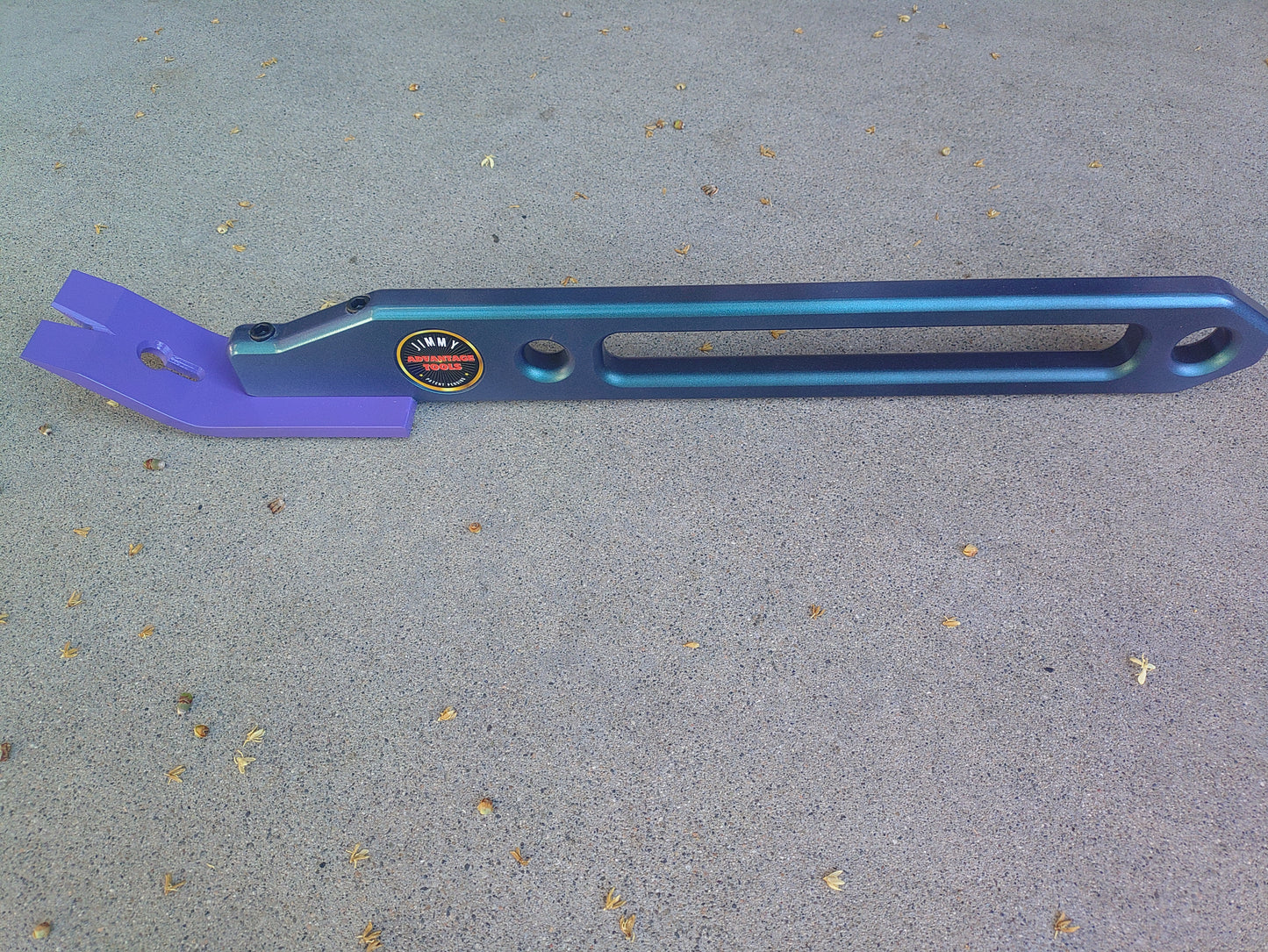 Custom Colored 2' Little Jimmy Bars with 3/8" prying feet