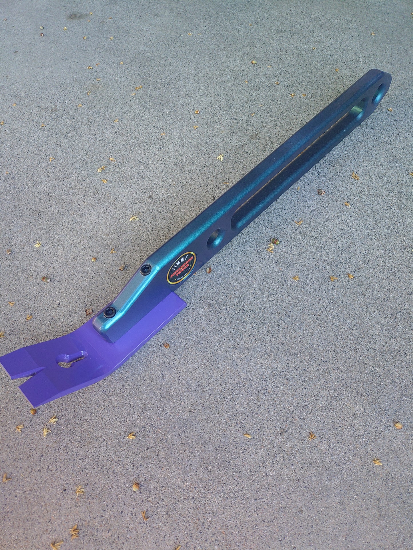 Custom Colored 2' Little Jimmy Bars with 3/8" prying feet