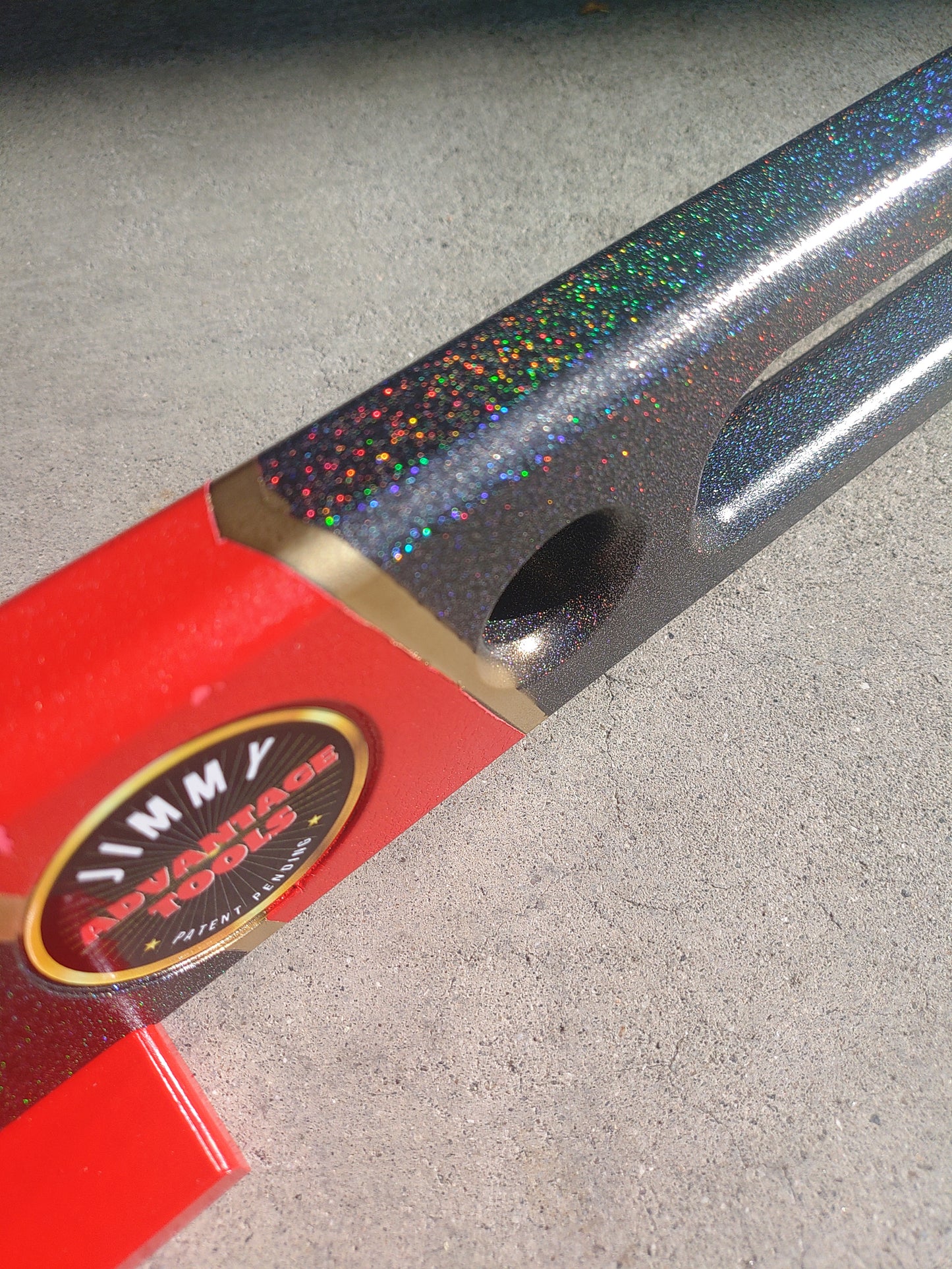 Custom Colored 2' Little Jimmy Bars with 3/8" prying feet