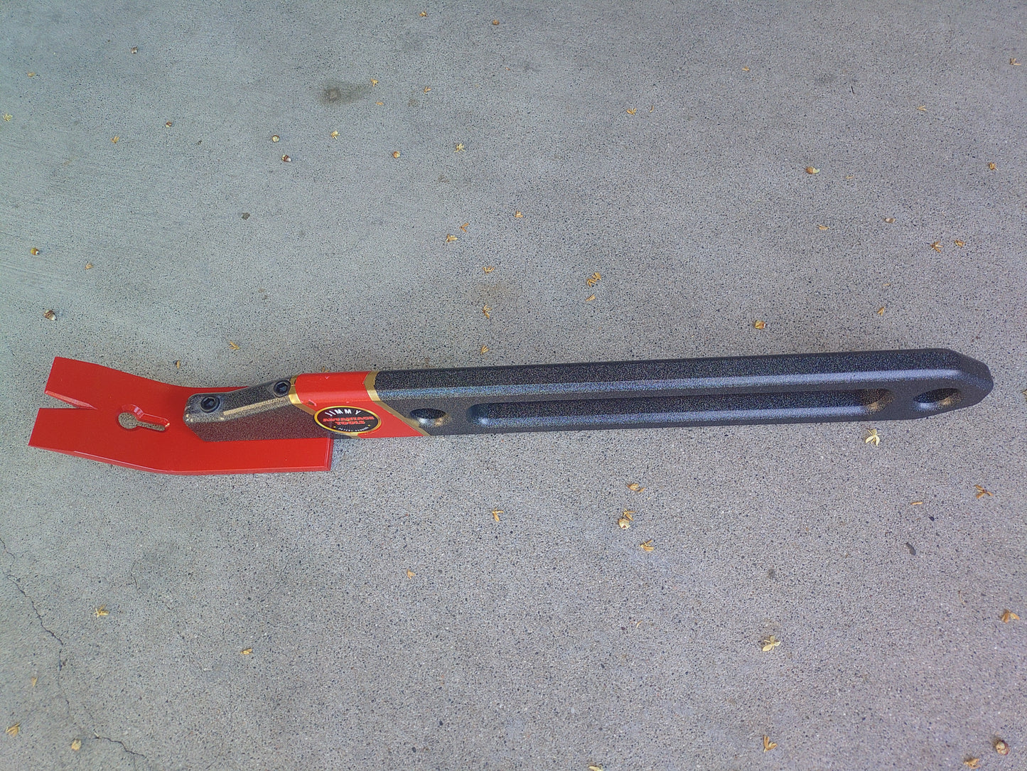 Custom Colored 2' Little Jimmy Bars with 3/8" prying feet
