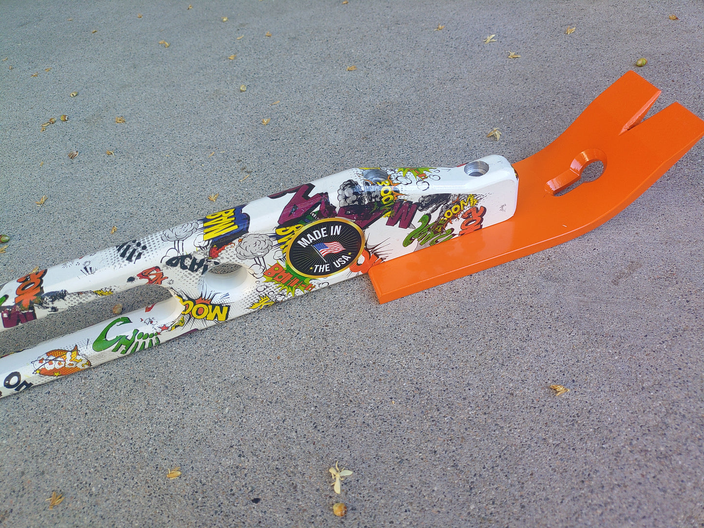 Custom Colored 2' Little Jimmy Bars with 3/8" prying feet