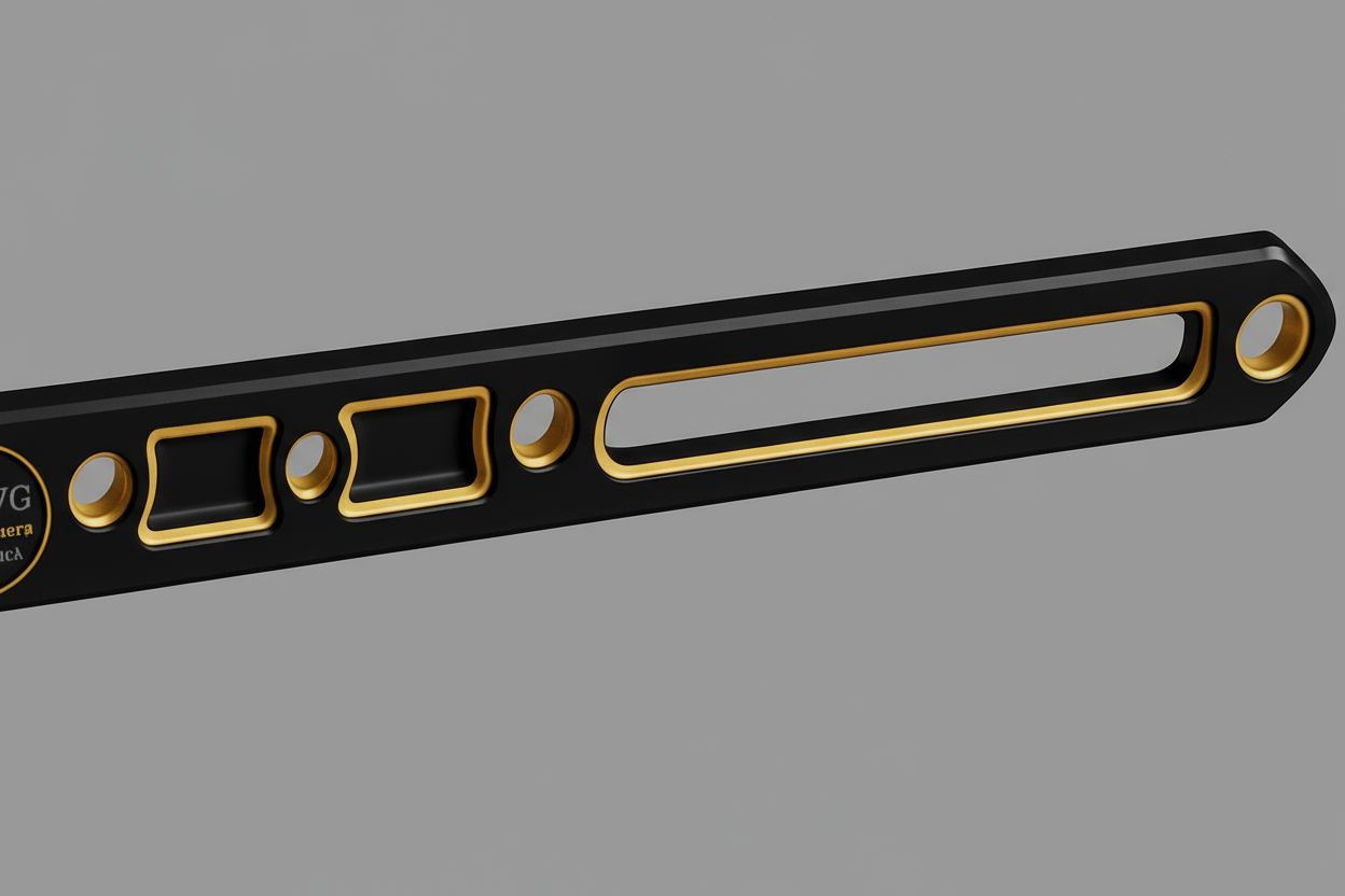 Black and gold jimmy bar