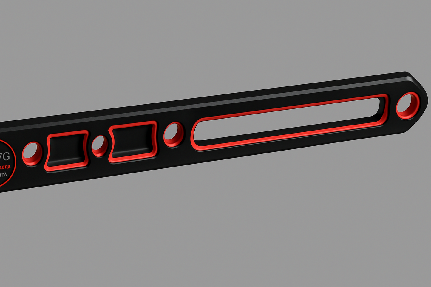 Black and Red Jimmy Bar