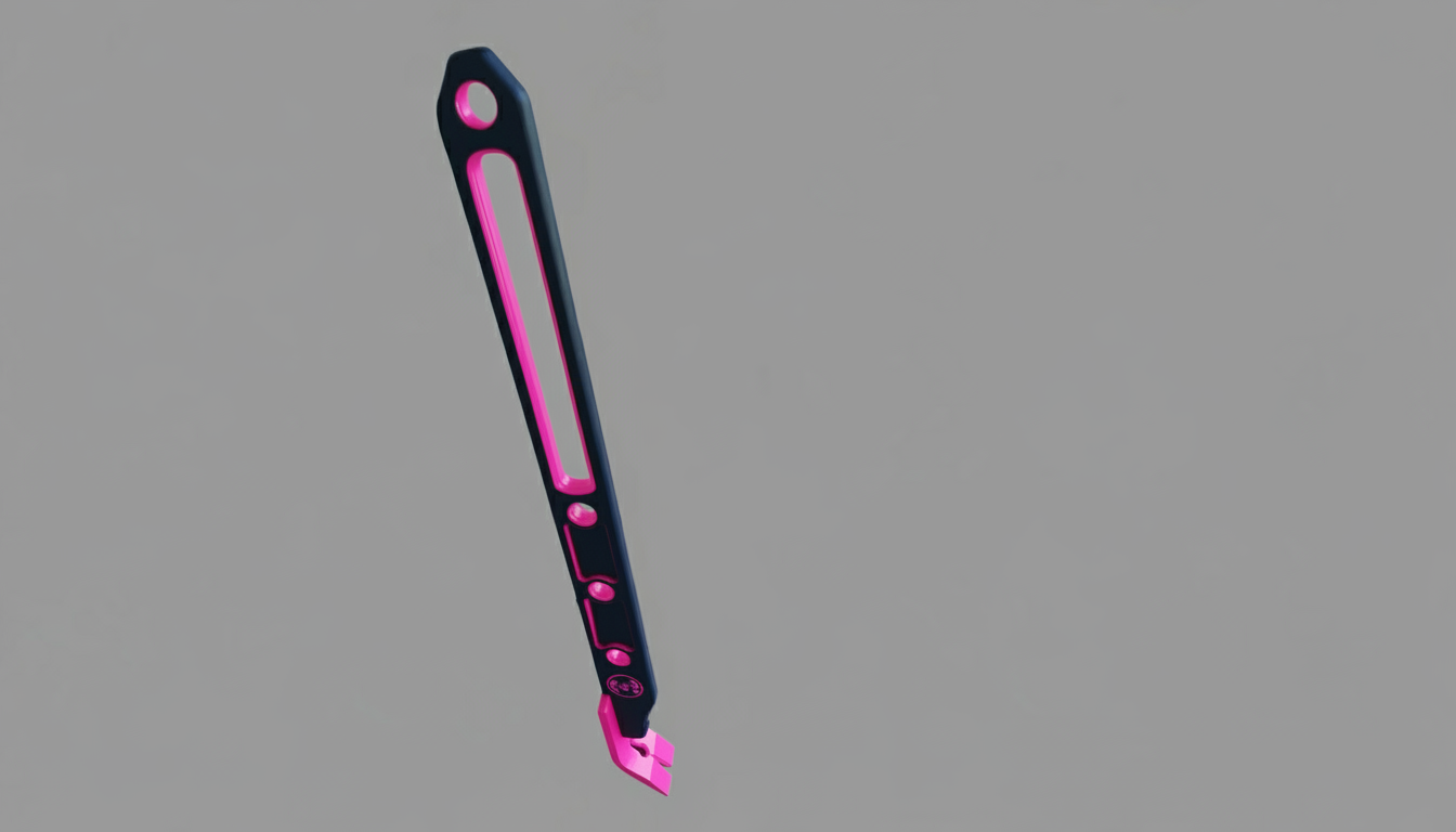 Complete tools with pink accents