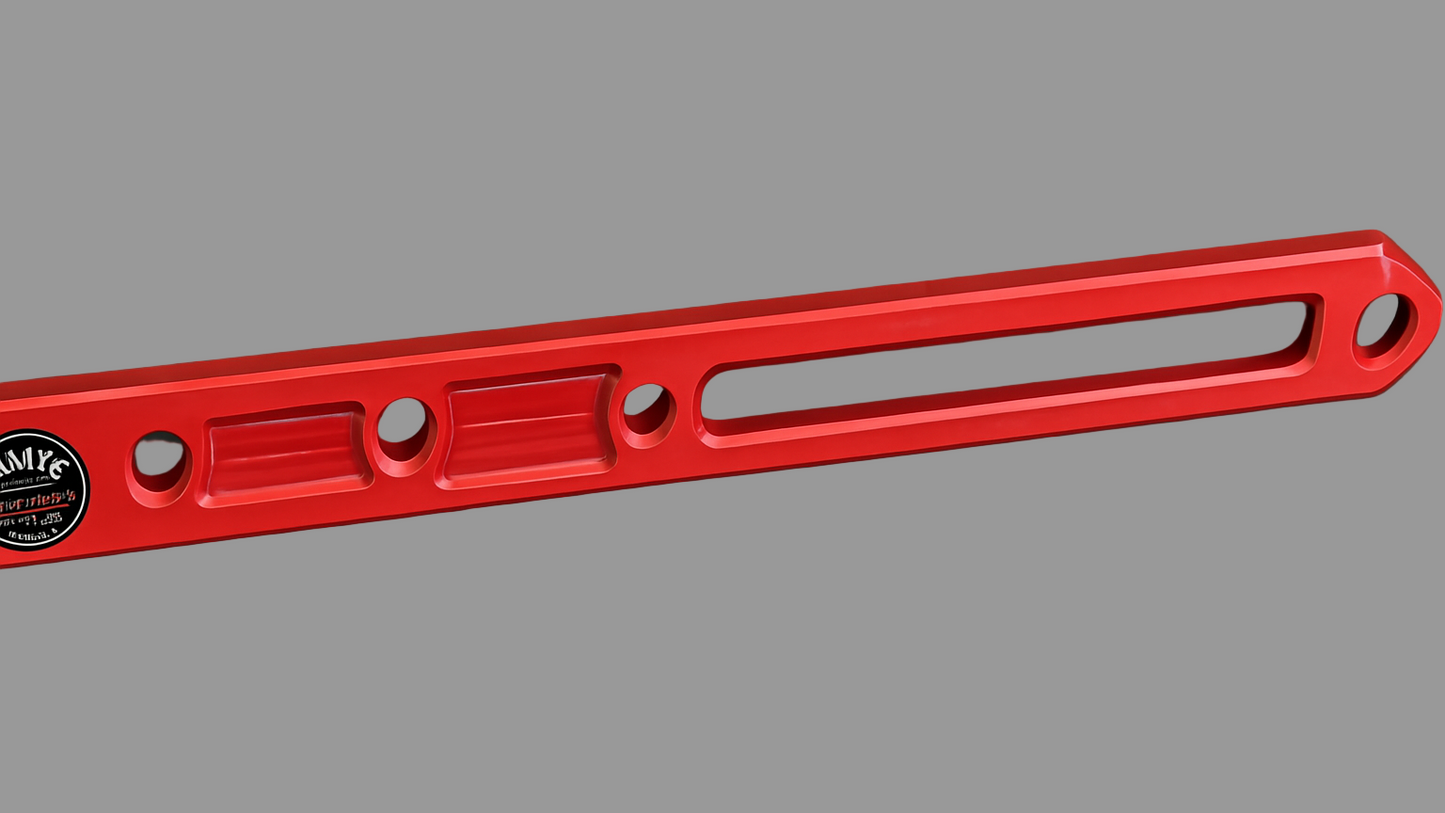 Red Jimmy pry bar handle