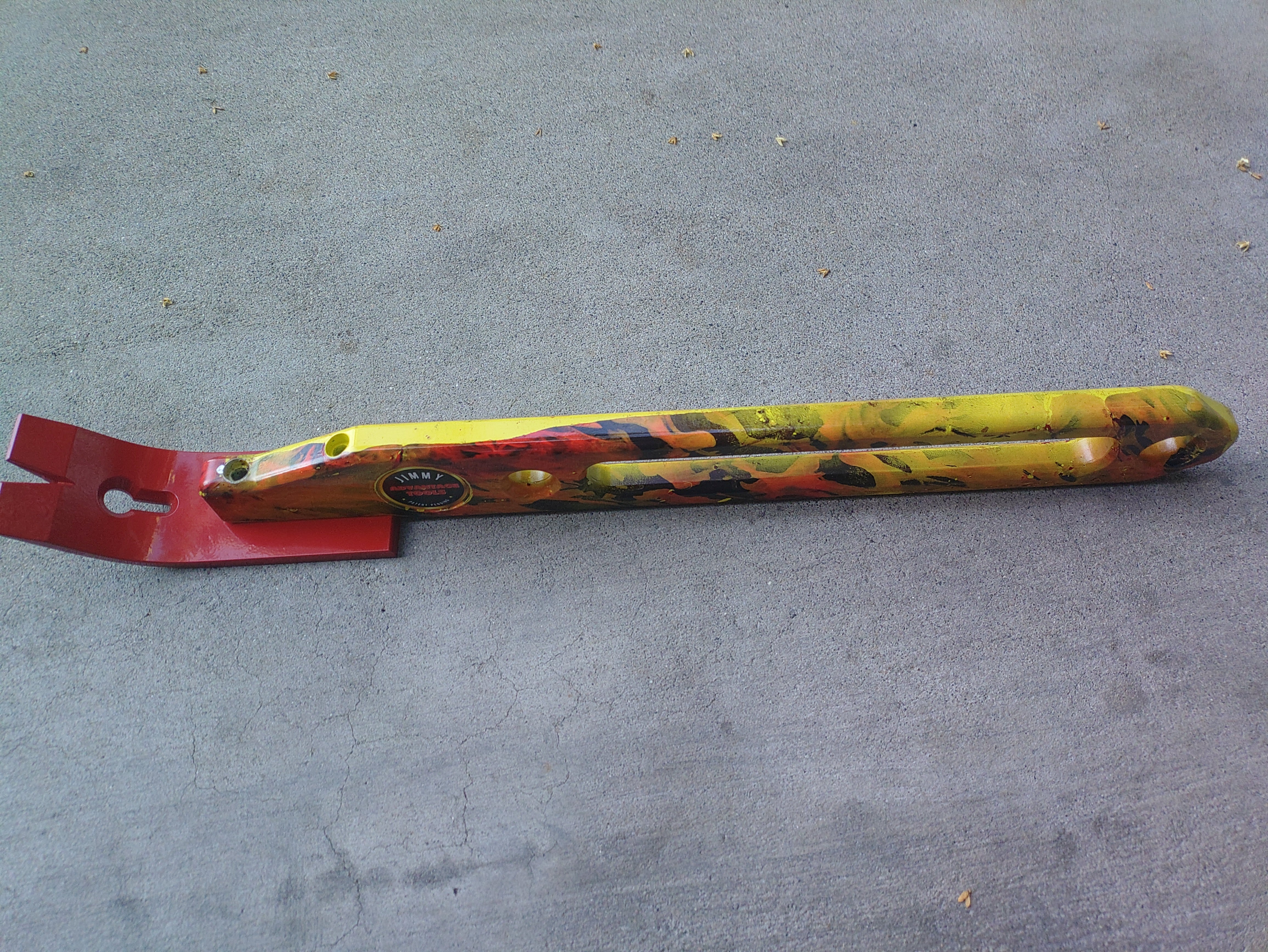 Introducing Custom Colored Little Jimmy with 3/8" Prying Feet