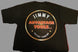 Black t-shirt with 'Jimmy Advantage Tools' logo on a gray background