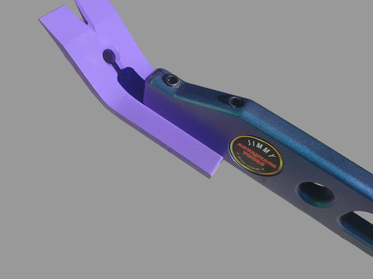 Custom Colored 2'  Little Jimmy Bars with 3/8" Prying Foot