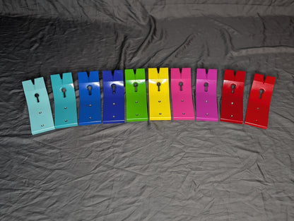 1/2" Custom Colored Prying Feet